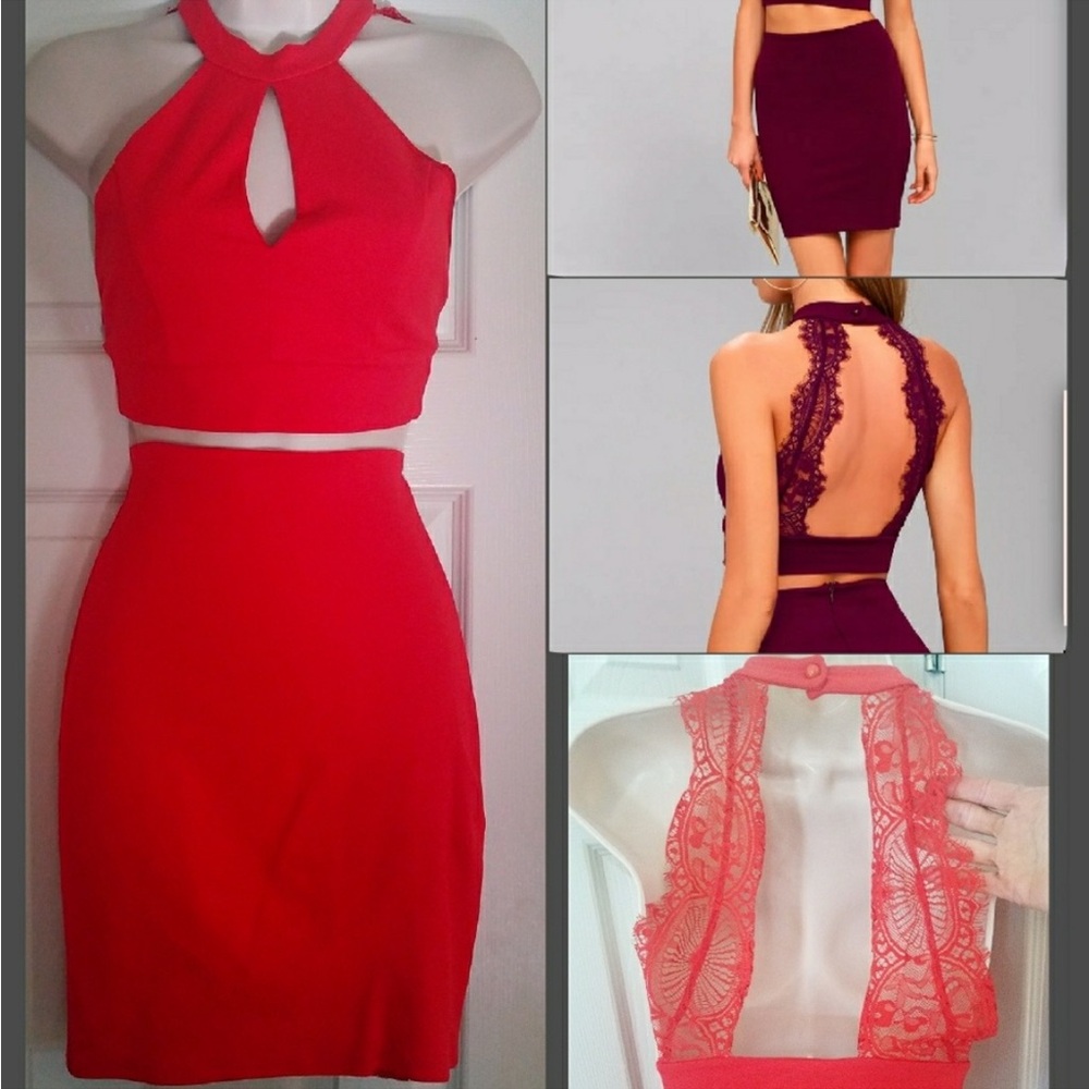 Lulus Top & Skirt Set